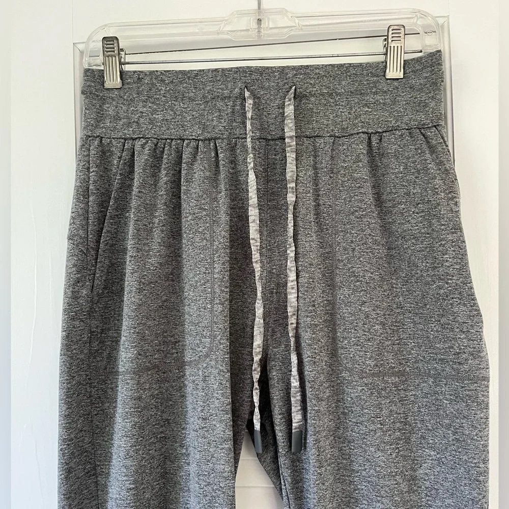 Varley Heather Gray Parkhurst Fluid Stretch Jersey Joggers